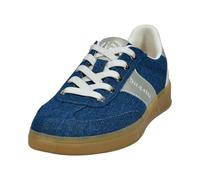 bugatti Zapatillas para Mujer, 435-AQJ01, Azul Oscuro/Dorado, Talla 36 EU, Azul Oscuro Dorado, 36 EU