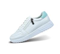 bugatti Zapatillas para Mujer 445-aqh02, Blanco Verde Claro, 36 EU