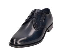 Bugatti Zapatos con Cordones para Hombre 312-AFY02, Azul Oscuro, con Cordones, 41 EU Ancho, Azul, 41 EU Ancho