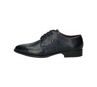 bugatti Zavinio, Zapatos de Encaje de Negocios Hombre, Azul, 44 EU