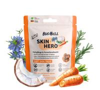 BugBell 60 g de golosinas Blandas para Perros SkinHero - Aperitivos para | Snacks suaves veganos para piel y piel - con comino negro, aceite de coco, cistrosía y romero - aperitivos bajos en grasa