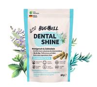 BugBell DentalShine Snack blando 12x60g - sin cereales, semi-húmedo, con proteína de insecto, perejil, menta y algas