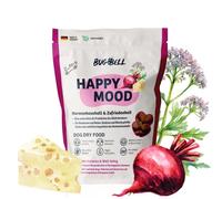 BugBell HappyMood Pienso 800 g - Hipoalergénico, sin cereales, con proteína de insecto, remolacha, vitex, valeriana y L-triptófano