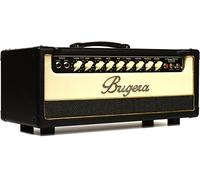 Bugera V22HD INFINIUM Cabezal de amplificador de válvulas de 2 canales vintage de 22 vatios con multiplicador de vida de válvulas INFINIUM y reverberación