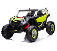 Buggy 24V Can-Am, 2 PLAZAS, 4 Motores DE 24V, Ruedas Goma, Asiento Cuero, Mando RC, Verde