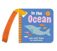 Buggy Book with Felt Flaps - In the Ocean | Chunky Pram Book for Babies | 6 Spreads of Bright Ocean Scenes