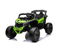 Buggy Can-Am 24V, 1 Plaza, 4 Motores DE 200W, Verde, RC, niños de 1 a 5 años