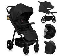 Buggy hasta 22 kg de 6 meses a 4 años Ruedas giratorias 360°