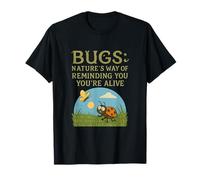 Bugs Nature's Reminder Coding Art Developer Novedad Camiseta
