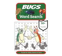 Bugs Word Search: Fun and Educational for Bug Lovers of all Ages | 110 pages, 50+ puzzles | Great gift for vacations, holidays, and free times.