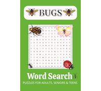 Bugs Word Search: Large Print Bug Themed Word Search Book | 6x9 inches, 55 page | Great for Gifts, Vacations, Holidays and Relaxing