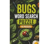 Bugs Word Search Puzzle: 55 Puzzles Word Search about Bugs and More | 6x9 inches, 110 pages | Gift for Bugs, Insects & Animals Lover