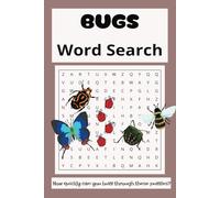 Bugs Word Search Puzzle Book: A Word Search Book about creepy crawlies, over 50 puzzles, 6x9 inches, 110 pages
