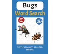 Bugs Word Search Puzzle Book: Fun and Easy-to-Read Word Puzzles about Bugs, Insects, and Spiders