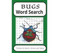 Bugs, Word Search: Puzzle Book with Easy to Read Print about Bugs, Insects, Spiders and More [6x9 inches, 110 pages ] 50+ puzzles … Gift for Yourself or Someone Else