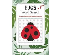 Bugs Word Search Puzzle Book: Word Search Book with Easy to Read Print about Bug, Insect, Bug Hunt and More | 6x9 inches, 110 pages | 50+ Puzzles ... Gifts for Vacation, Holidays and Free Times