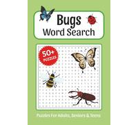 Bugs Word Search Puzzle Book: Word Searches about Bugs, Insects, Critters and More, 6x9 ,110 pages, Easy to Read Print, Solutions Included, Gift for ... Holidays, Relaxation Times and Bug Enthusiast
