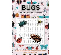 BUGS Word Search Puzzle Book: Word Searches with Easy to Read Print about Bugs and More | 6x9 inches, 110 Pages | 660 Words|50+ Puzzles … Gift for ... Tone of fun for all lovers of Creepy Crawlies