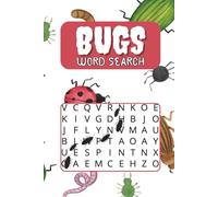 Bugs Word Search Puzzle Book: Word Searches with Easy to Read Print about Bugs, Insects, Creepy Crawlies and More | 6x9 inches, 110 pages | 50+ Puzzles … Gift for Vacations, Holidays and Leisure Time