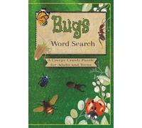 Bugs Word Search: Word Search with Easy to Read Print for Bugs, Insects, Entomology Themes and more - 6x9 inch, 100 pages, 50 puzzles - Gift for Men, Women and Teens