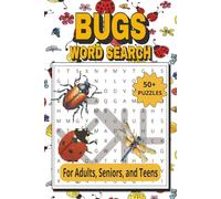 Bugs word shearch puzzles: Fun & Brain-Boosting Puzzles with Creepy-Crawlies and Insects | 110-Page Book with Answers | Perfect for All Ages