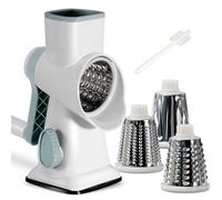 Bugucat Cortador Manual de Verduras, Rallador de Verduras, Rallador de Tambor, Rallador de Queso, Chopper, Rallador Giratorio, Cortador de Patatas, Verduras, Frutas, Utensilio de Cocina