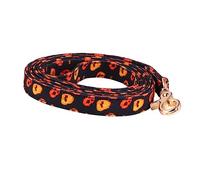BUGUUYO 1 Pieza Correa Cuerda De Perro Cachorro Entrenamiento para Perros Perro De Halloween Juguete Cable para Perros Extensión para Perros Disfraces De Halloween SOGA Traje Black Paño