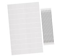 BUGUUYO 10 Juegos De Tiras Térmicas para Selladora Manual Repuestos Calefactoras Fs-200 2mm Kit De Elementos Calefactores