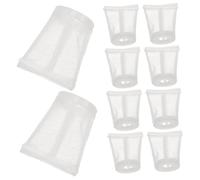 BUGUUYO 10 Piezas Filtro Malla Fina para Pintura Repuesto Resistente y Fácil Instalación para Accesorios Pulverizador sin Aire Compatible con Partes Pulverizador Pintura Doméstico y