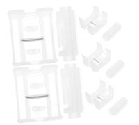 BUGUUYO 10 Piezas Soportes para Cuerdas de Persiana Fijación Enrollador y Sostenedor de Cuerda para Cortinas Instalación