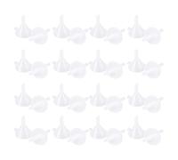 BUGUUYO 100 Embudos Pequeños Transparentes de Plástico Mini Embudos Dispensadores para Separación de Líquidos Kit de 100 Unidades para Uso en Laboratorio y Transferencia Precisa de