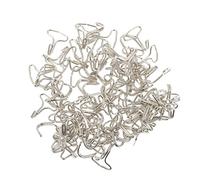 BUGUUYO 100 Ganchos Metálicos Para Asiento De Coche, Fijación Para Cojines Cinta Trenzada De 2 Cm, Colgadores Resistentes Para Vehículo, Adecuado Para Uso Automovilístico y Diario