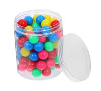 BUGUUYO 100 Piezas Bolas de Aprendizaje Montessori de Plástico para Juguetes de Clasificación para Preescolar Herramientas para Experimentar y Enseñar