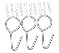 BUGUUYO 100piezas Ganchos Para Asiento De Coche Ganchos Para Fundas De Asientos Colgador De Almohadillas De Para Fijar Cojines De Coche