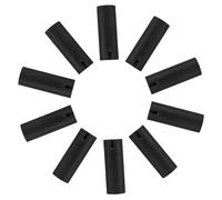 BUGUUYO 10piezas Tubo para Reposacabezas Asiento Coche Compatible Postes Estándar Guía Mantenimiento Uso Diario Automóvil