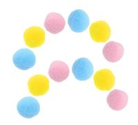 BUGUUYO 12 De Peluche para Gatos: Juguetes Interactivos para Gatitos, Coloridas Bolas De Juguete para Gatos De Interior Que Reducen El Aburrimiento Y Fortalecen El Vínculo.