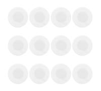 BUGUUYO 12 Fundas de Silicona para Estetoscopio Blancas, Juego de Repuesto Antideslizante, Compatibles Varios Modelos, Cubiertas Protectoras Suaves para Uso Profesional y Comodidad