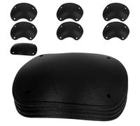 BUGUUYO 12 Piezas Protectores de Esquinas para Maletas Rígidas Abs, Kit de 12 Unidades (6 Borde, 6 sin Borde) para Reparación y Protección de Equipaje contra Impactos, Uso en Viaje y