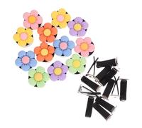 BUGUUYO 12piezas Clips Decorativos De Flor Para Ventilación De Coche Ambientador Creativo Para Salida De Aire Decoración De Interiores De Auto Variedad De Fácil Instalación