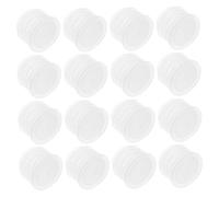 BUGUUYO 150 Piezas Tapones Redondos De Plástico Tapas De Botellas Reutilizables Paradas De Botella De Vino Transparent Pe