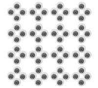 BUGUUYO 180piezas Pegatinas Ojos Móviles Autoadhesivos Negros y Blancos Ojos Redondos para Manualidades DIY Accesorios Creativos para Scrapbooking y Proyectos de Animales