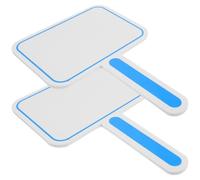 BUGUUYO 2 Paletas de Respuestas de Borrado en Seco Espuma Ligera y Multipropósito para Pizarra Portátil Adecuado para Árbitros y Entrenadores en Deportes