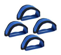 BUGUUYO 2 Pares De Calapiés para Pedales De Bicicleta Correas para Pedales De Bicicleta De Montaña Y Ciclismo Indoor Color Azul