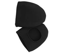 BUGUUYO 2 Pc Cubrezapatos Ciclismo Impermeables y Cortaviento Cubierta Térmica para Ciclismo Protección Antirayas y Conservación de Calor de Unidades Negra