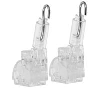 BUGUUYO 2 Piezas Accesorio para Cortinas de Persiana Control de de Aluminio Compatible con Rieles de Altura Soluciones para Interiores Reemplazo Cortinas