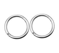 BUGUUYO 2 Piezas Anillos de Metal para Ganado Herramienta Duradera para de Animales de Granja Diseño Animales para Gestión