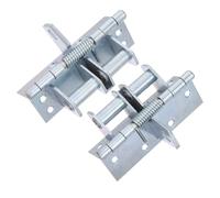 BUGUUYO 2 Piezas Bisagras de Resorte para Armarios Grados Cierre Automático Amortiguado para Muebles de Cocina y Baño de Plateadas