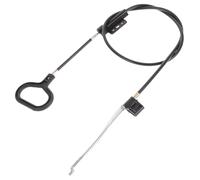BUGUUYO 2 Piezas Cable de Reemplazo para Sillón Reclinable Mango Metálico D Ergonómico Tiradores para Sillas de Masaje y Relax Fácil Instalación con Destornillador Color Negro