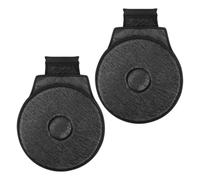 BUGUUYO 2 Piezas Cojín de Asiento Giratorio para Coche Portátil Tejido Suave y Acolchado Cómodo Adecuado para Uso en Vehículo y Oficina