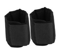 BUGUUYO 2 Piezas Funda Protectora para Botas de Montar Vendas para para Caballos Botas de Pata de Caballo Botas de Campana de Caballo Tela Oxford Black
